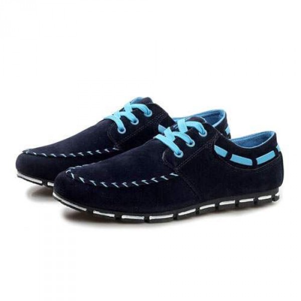 Chaussures Homme Casual Sport Flat confort Elegant Style Bleu